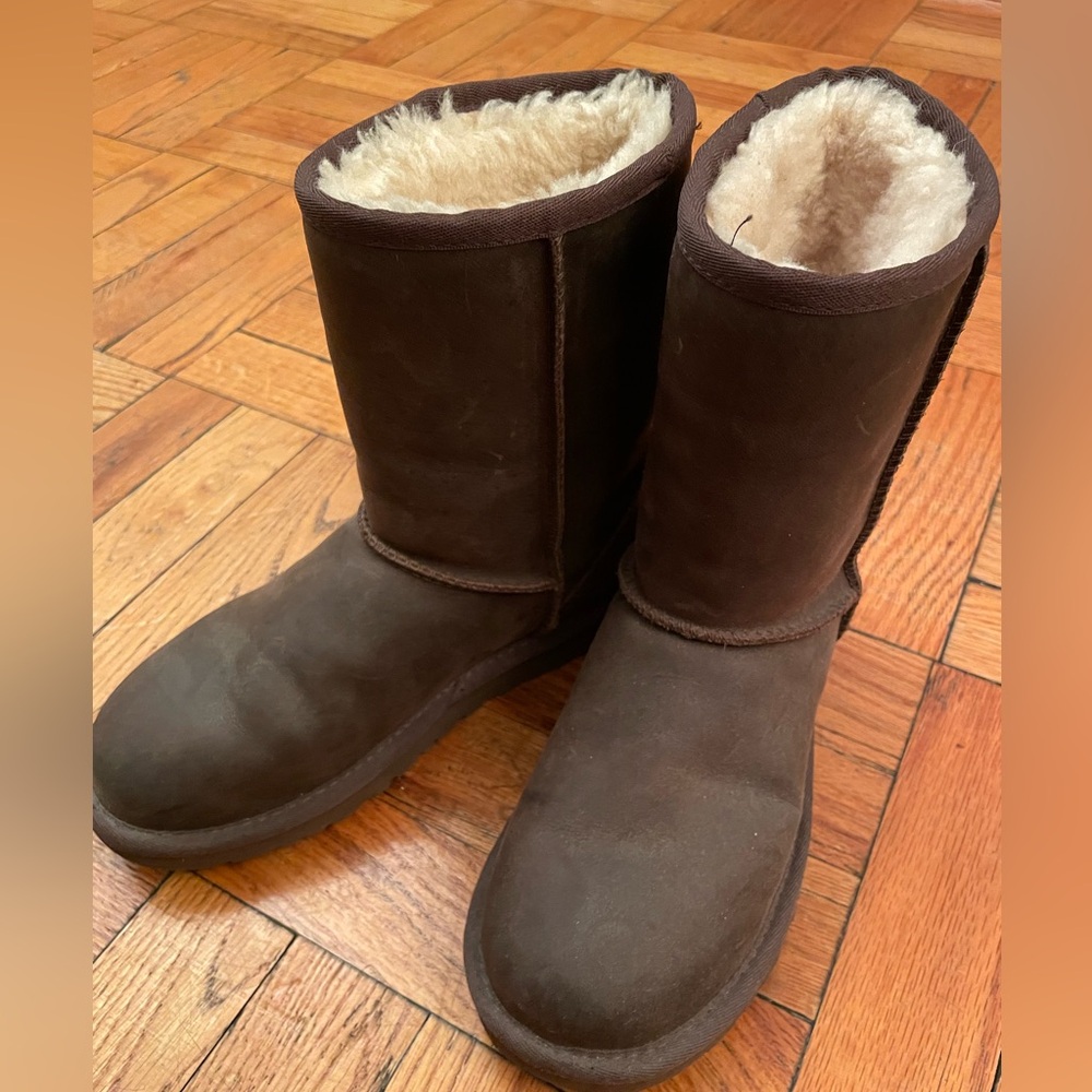 UGG Classic Nubuck Shearling Boot